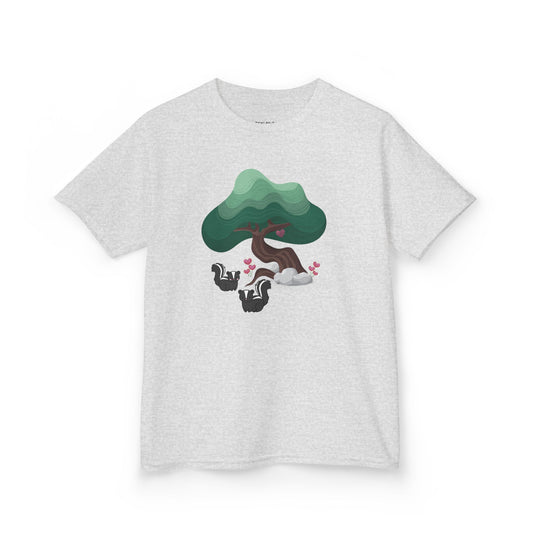 Skunks Amongst the Flowers