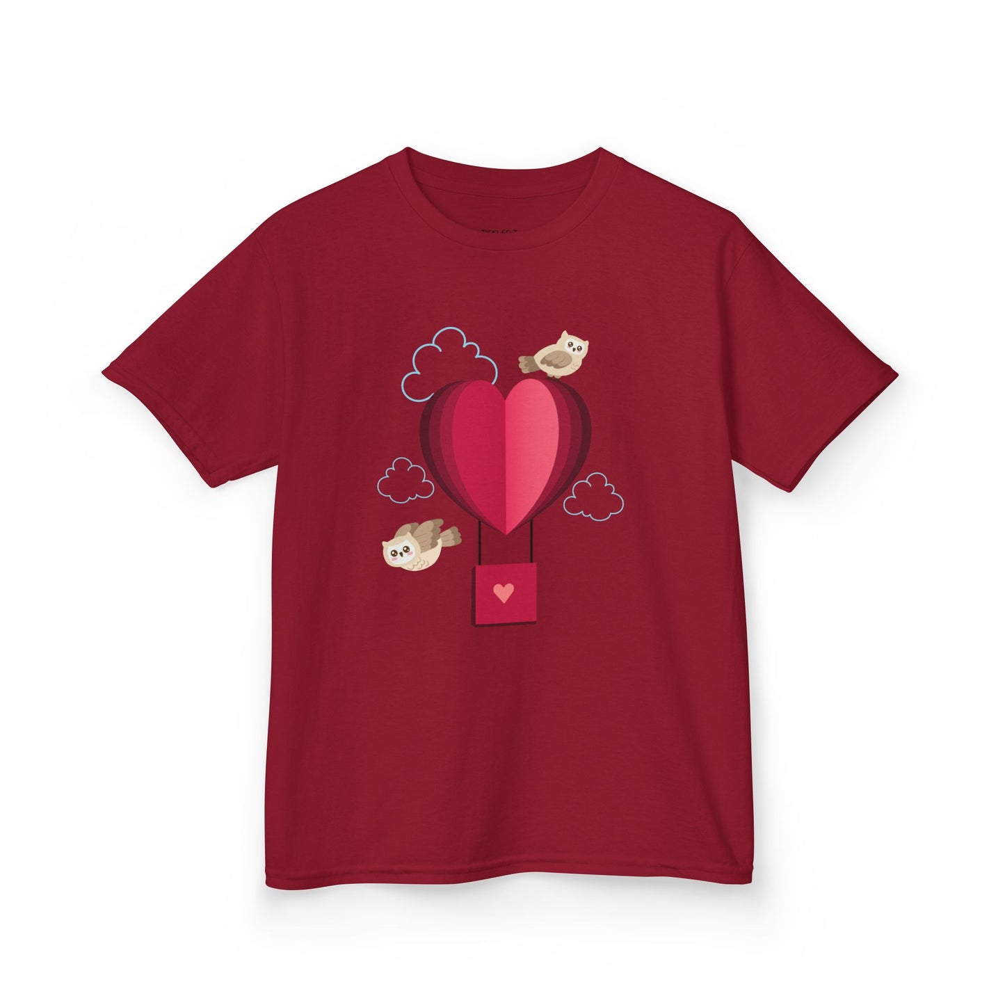 Owls with Valentine Hot Air Balloon