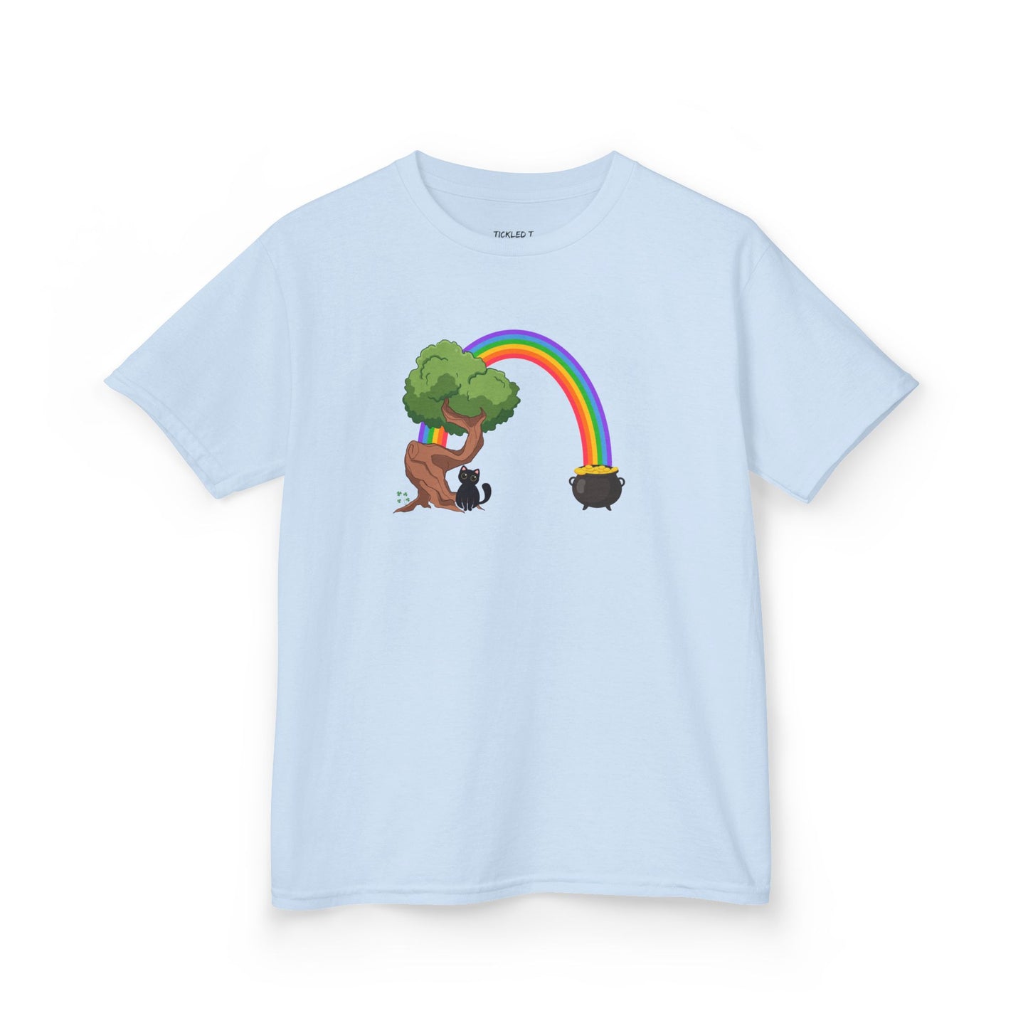 Black Cat with a Pot of Gold