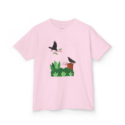 Crows with Bleeding Heart