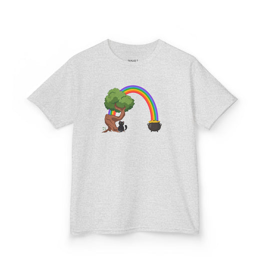 Black Cat with a Pot of Gold