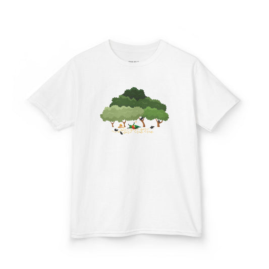 Leprechaun with Curious Crows