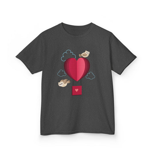 Owls with Valentine Hot Air Balloon
