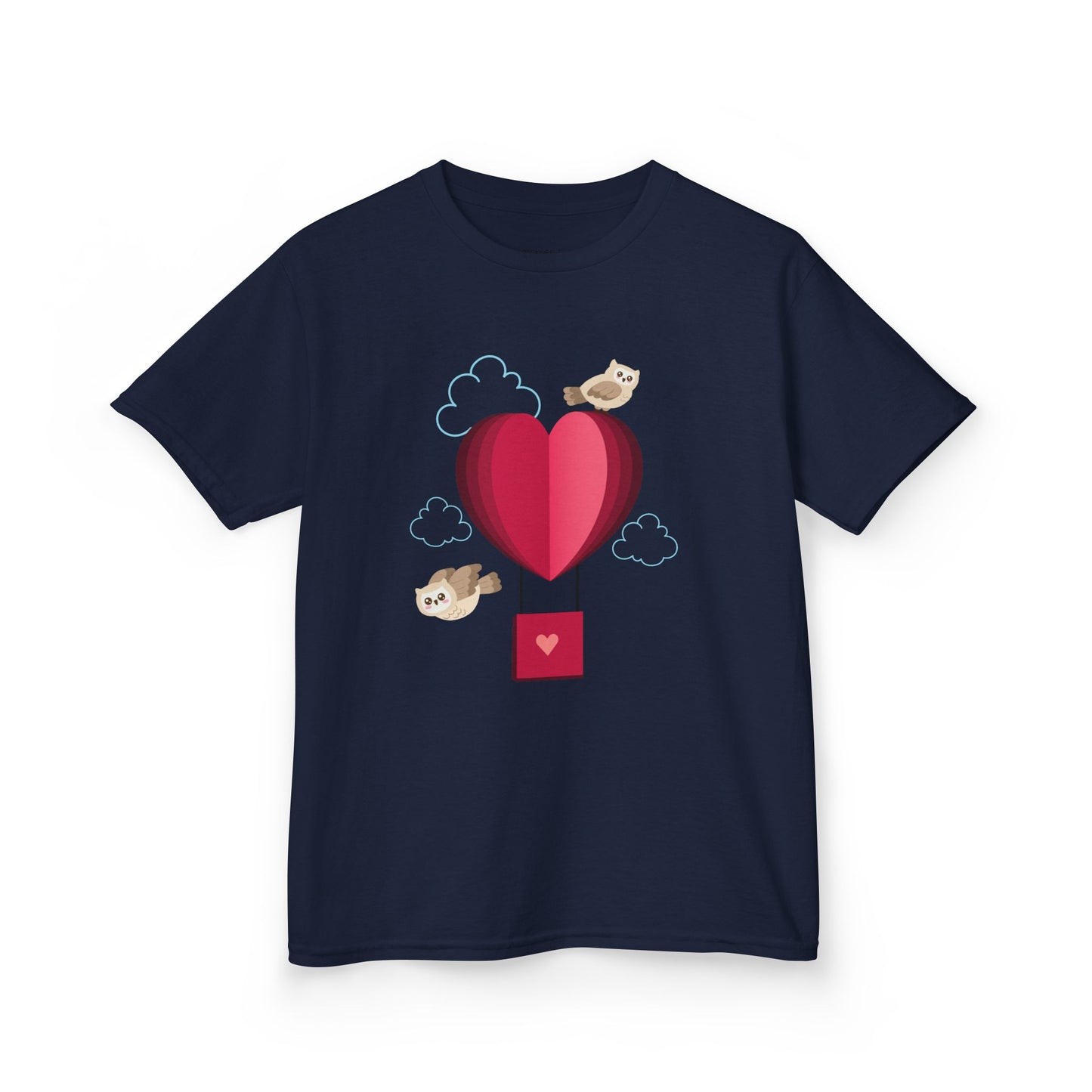 Owls with Valentine Hot Air Balloon