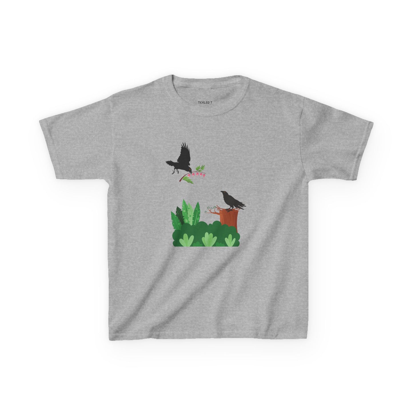 Crows with Bleeding Heart