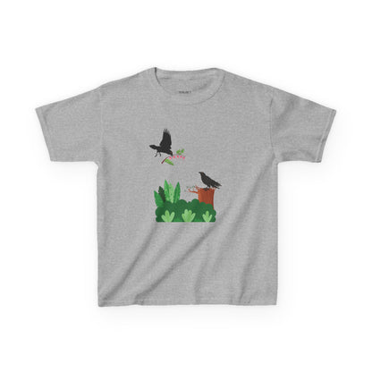 Crows with Bleeding Heart