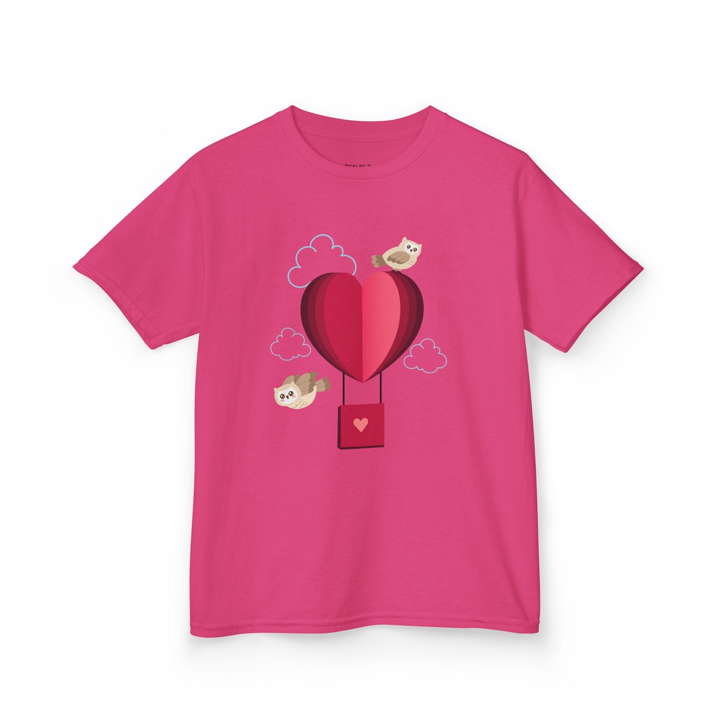 Owls with Valentine Hot Air Balloon
