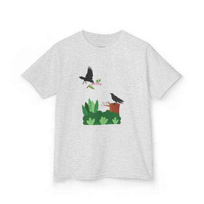 Crows with Bleeding Heart