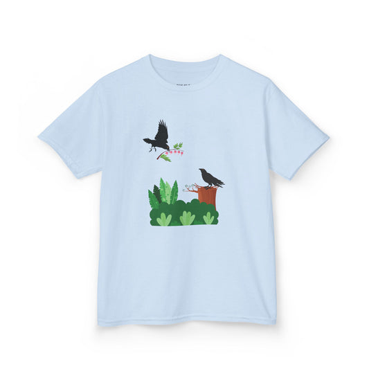 Crows with Bleeding Heart