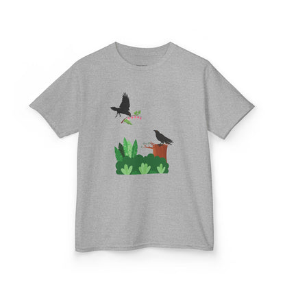 Crows with Bleeding Heart