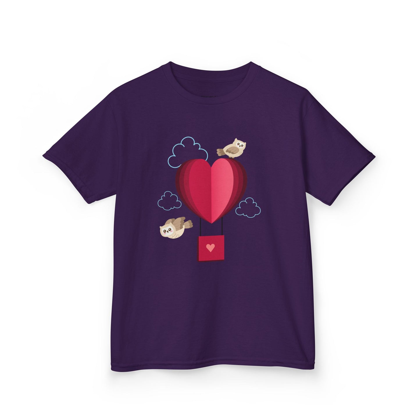 Owls with Valentine Hot Air Balloon