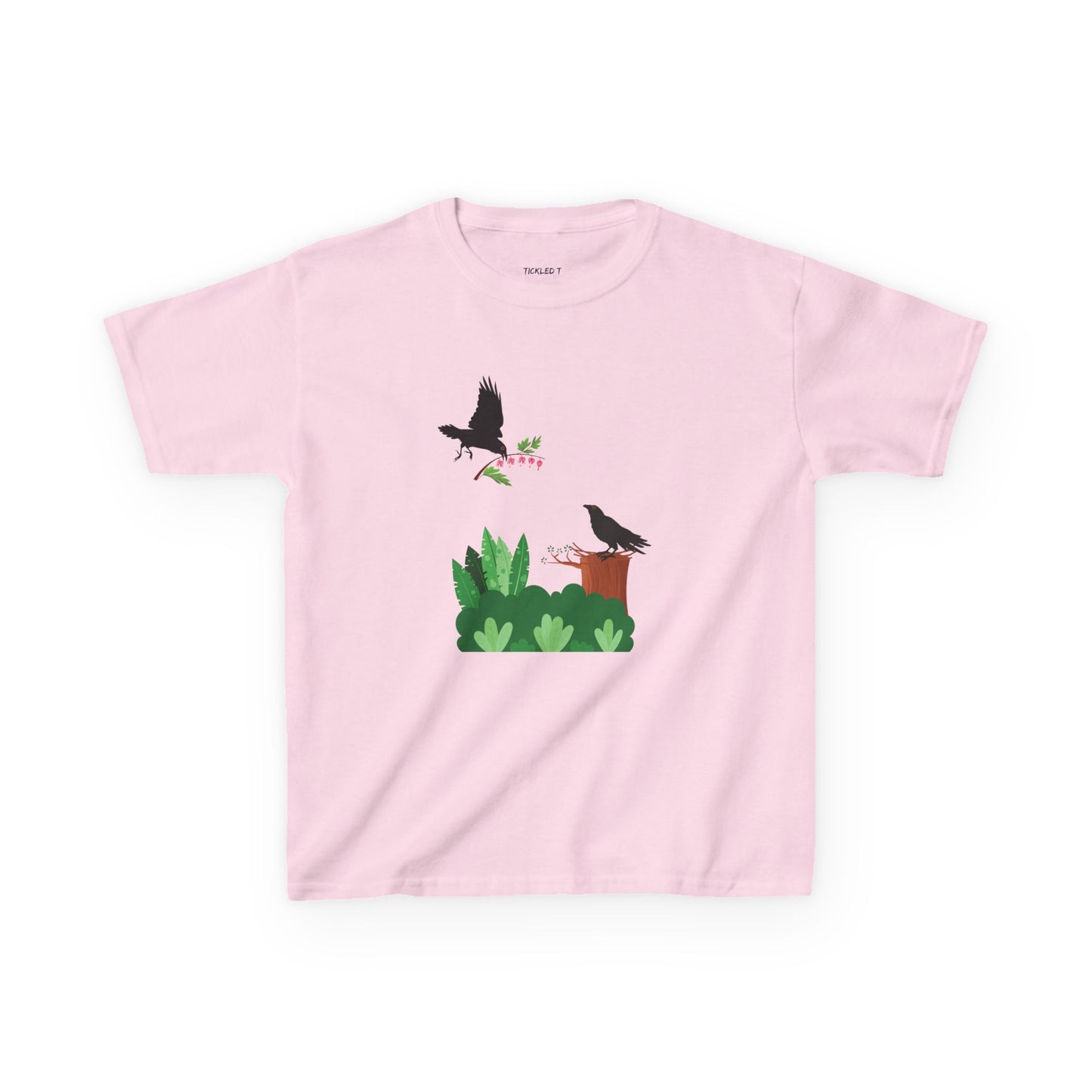 Crows with Bleeding Heart